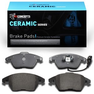Audi A3 Brake Pads - Front - R1 Concepts - R1 Ceramic - `05-`18